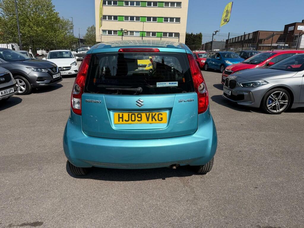 Suzuki Splash Mpv 1.0 12V Gls Euro 4 200909 HJ09VKG Blue #4