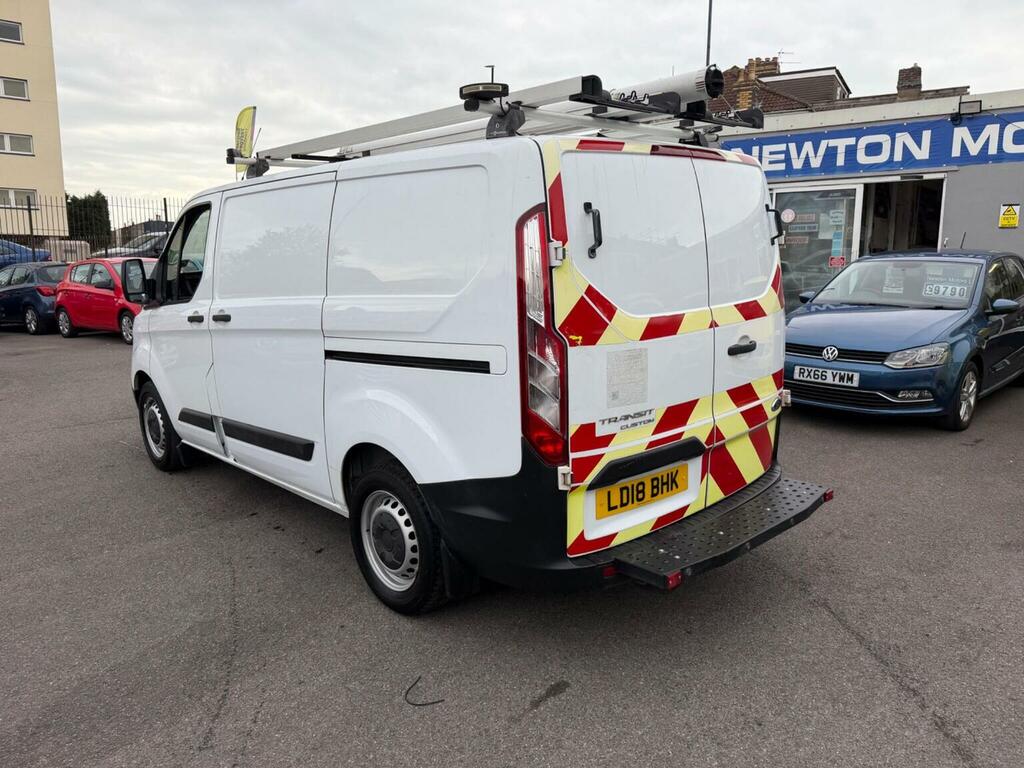 Ford Transit Custom Panel Van 2.0 320 Ecoblue L1 H1 Euro 6 20181 LD18BHK White #4
