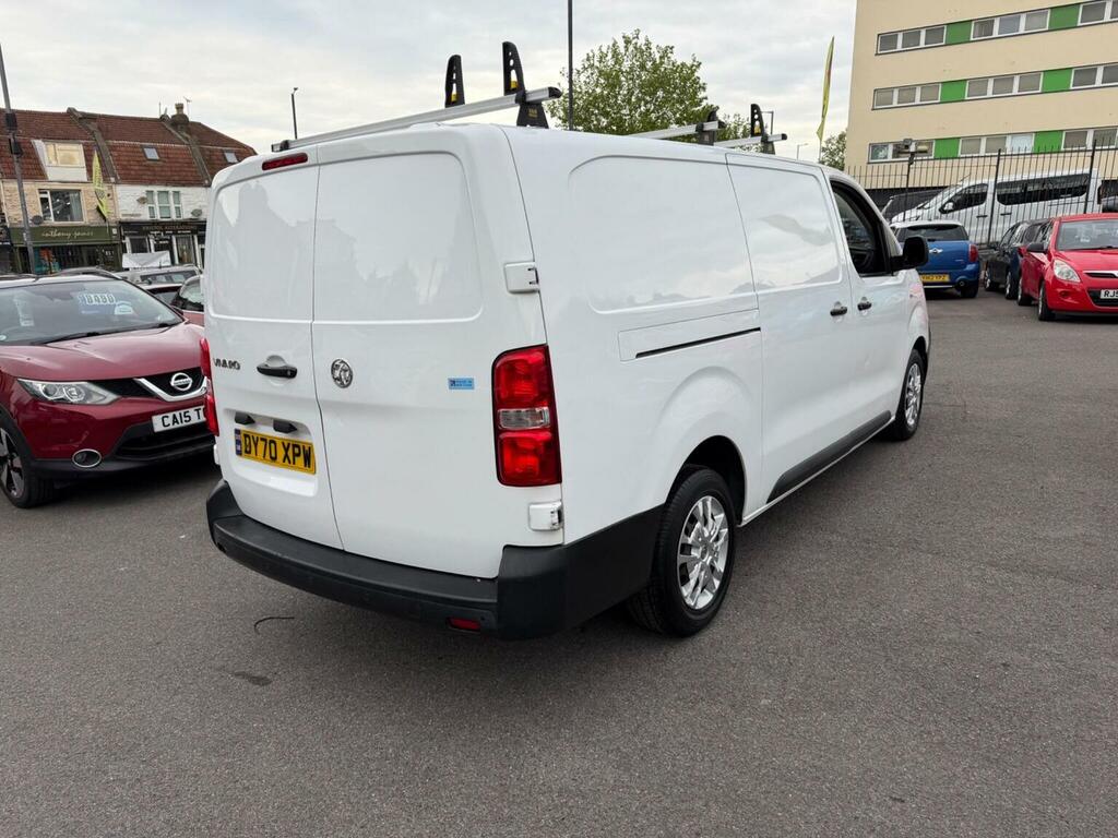 Vauxhall Vivaro Panel Van 1.5 Turbo D 2900 Dynamic L2 H1 Euro 6 S DY70XPW White #3