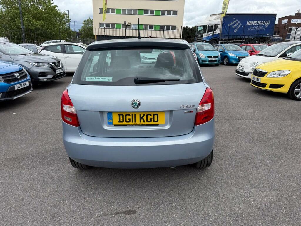Skoda Fabia Hatchback 1.2 Tsi Se Euro 5 201111 Blue #4