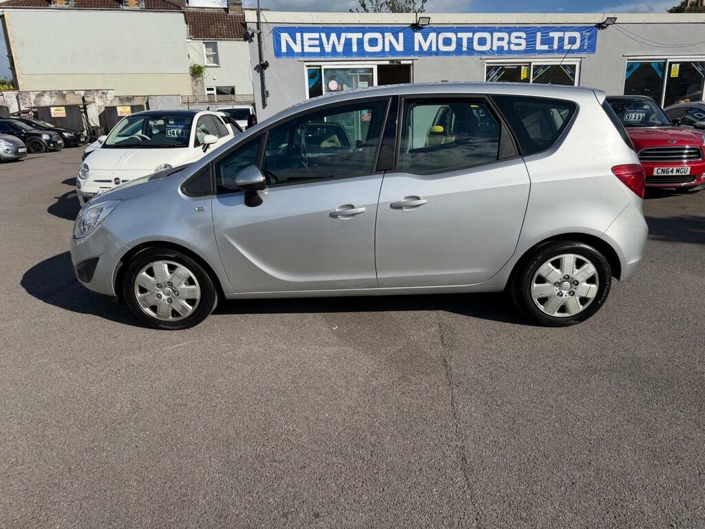 Vauxhall Meriva Mpv 1.4 16V Exclusiv Euro 5 201160 Silver #6