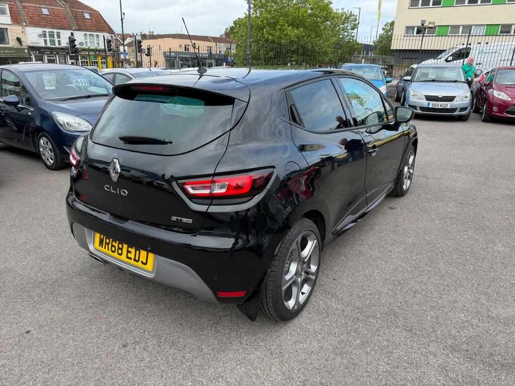 Renault Clio Hatchback 0.9 Tce Gt Line Euro 6 Ss 20186 Black #3