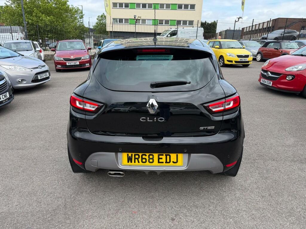 Renault Clio Hatchback 0.9 Tce Gt Line Euro 6 Ss 20186 Black #4