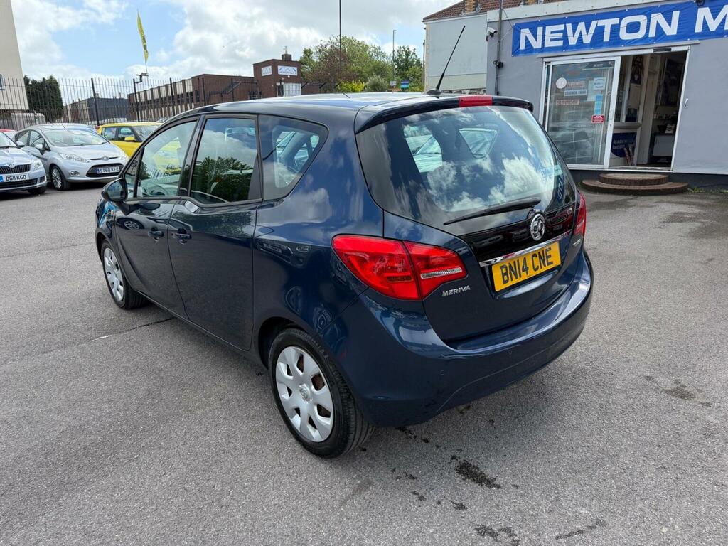Vauxhall Meriva Mpv 1.4I Turbo Exclusiv Euro 6 201414 Blue #4