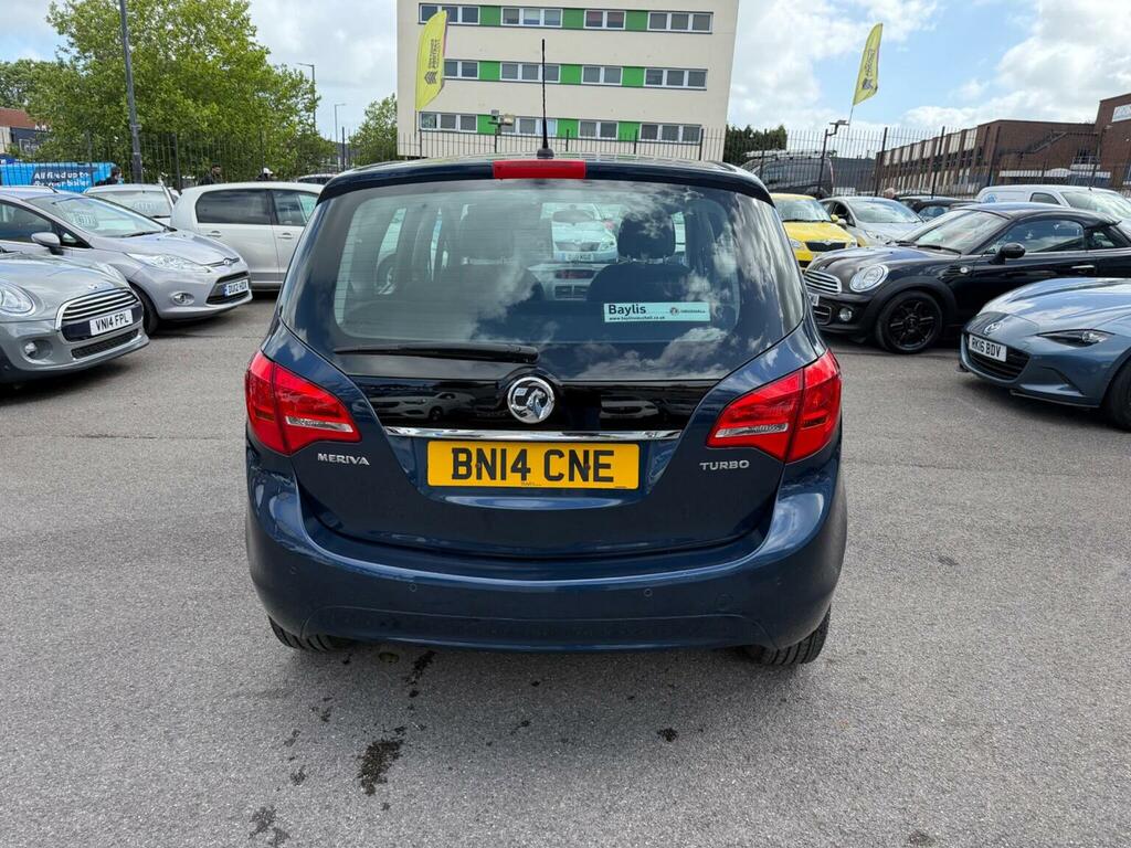 Vauxhall Meriva Mpv 1.4I Turbo Exclusiv Euro 6 201414 Blue #3