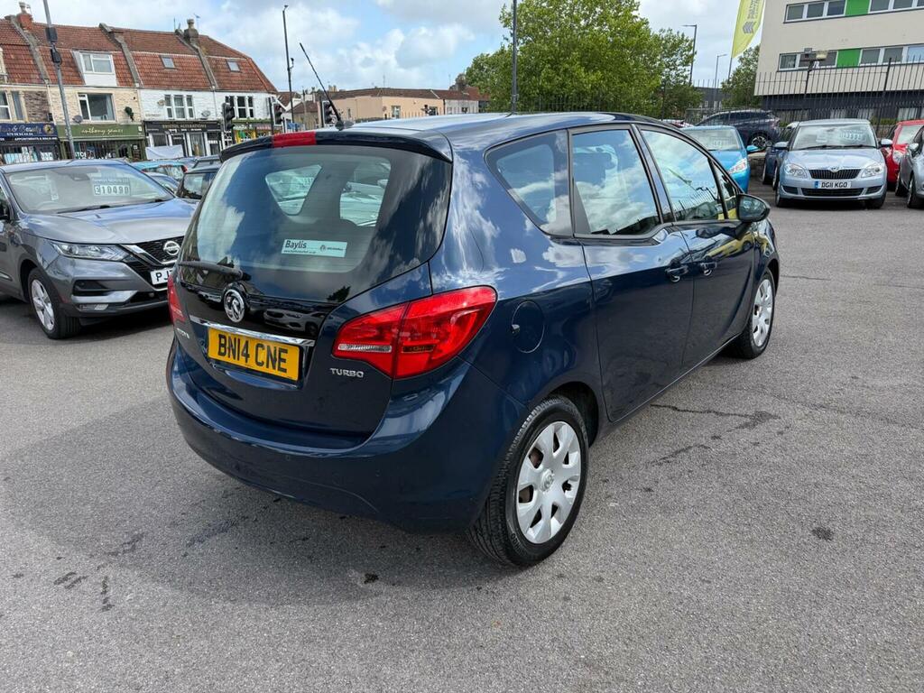 Vauxhall Meriva Mpv 1.4I Turbo Exclusiv Euro 6 201414 Blue #2
