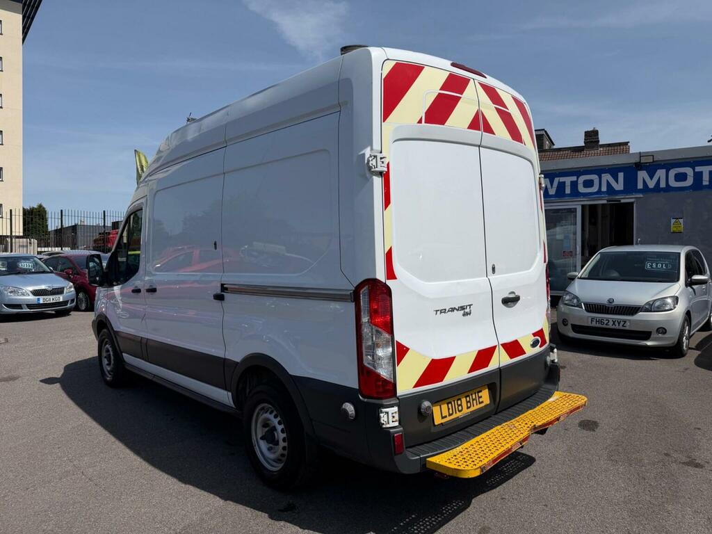 Ford Transit Custom Panel Van 2.0 350 Ecoblue Fwd L2 H3 Euro 6 20 LD18BHE White #4