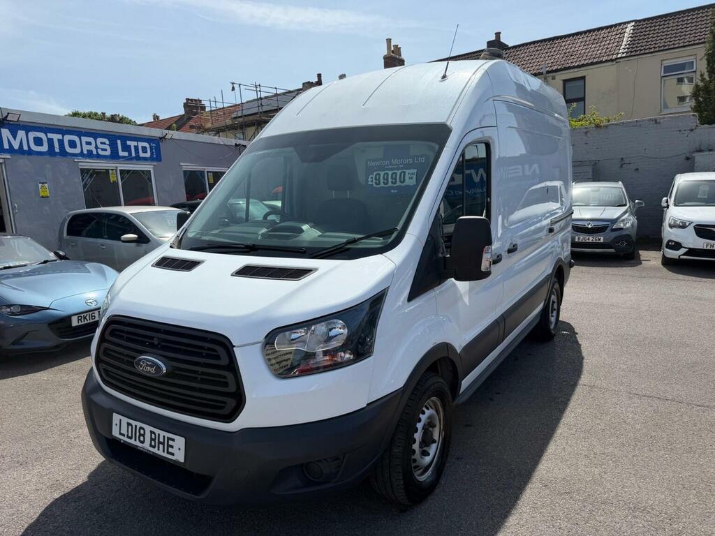 Ford Transit Custom Panel Van 2.0 350 Ecoblue Fwd L2 H3 Euro 6 20 LD18BHE White #6