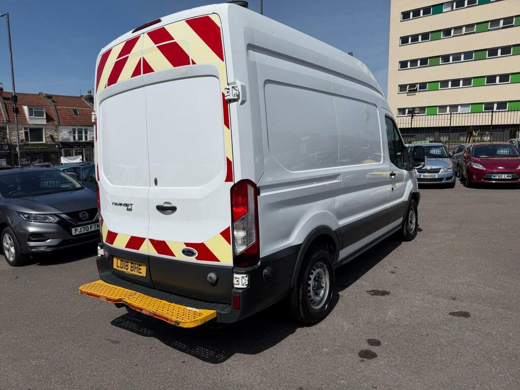 Ford Transit Custom Panel Van 2.0 350 Ecoblue Fwd L2 H3 Euro 6 20 LD18BHE White #3