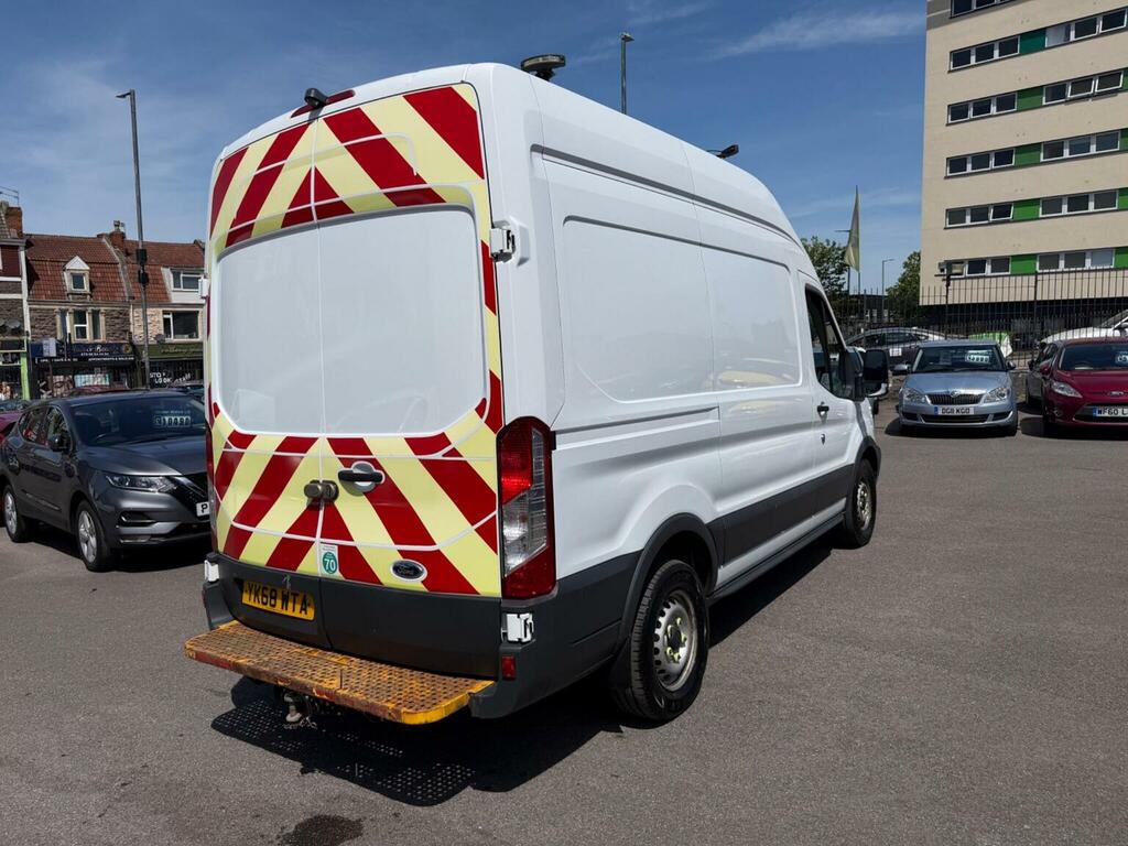 Ford Transit Custom Panel Van 2.0 350 Ecoblue Fwd L2 H3 Euro 6 20 YK68WTA White #3