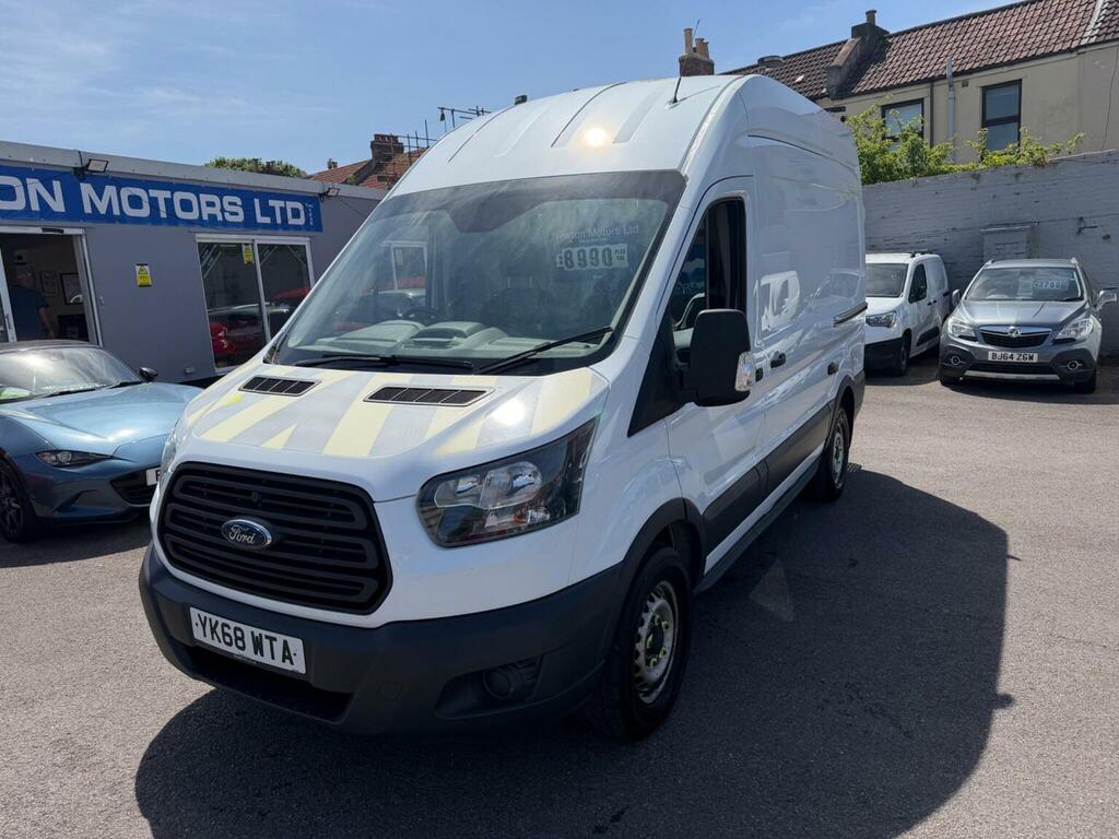Ford Transit Custom Panel Van 2.0 350 Ecoblue Fwd L2 H3 Euro 6 20 YK68WTA White #6