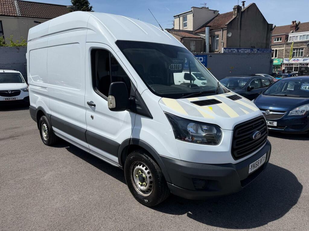 Ford Transit Custom Panel Van 2.0 350 Ecoblue Fwd L2 H3 Euro 6 20 YK68WTA White