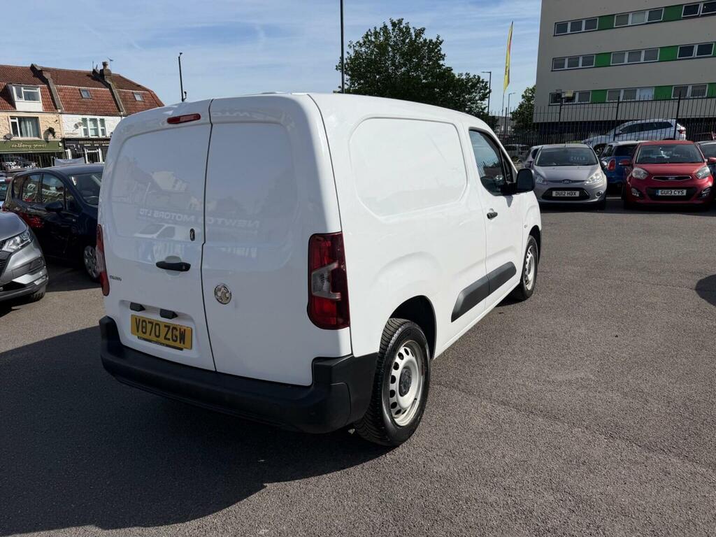Vauxhall Combo Panel Van 1.5 Turbo D 2300 Edition L1 H1 Euro 6 S VO70ZGW White #3