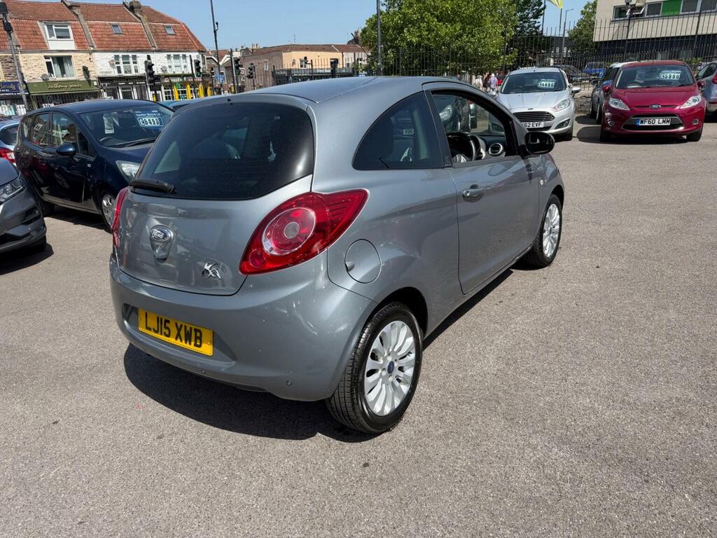 Ford KA Hatchback 1.2 Zetec Euro 5 Ss 201515 Silver #3