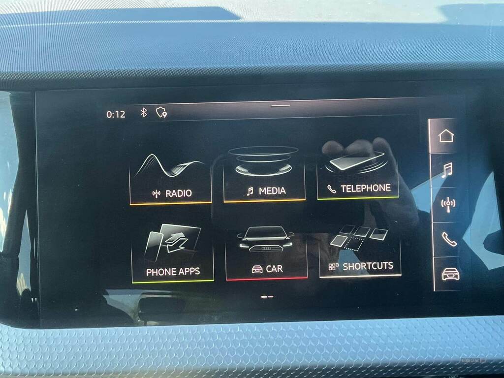 Audi A1 25 Tfsi S Line MT69JUC Black #6