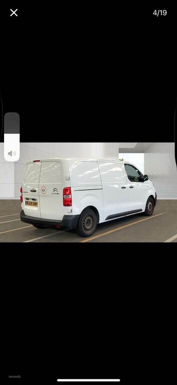 Citroen Dispatch 1400 1.5 Bluehdi 120 Van X White #4