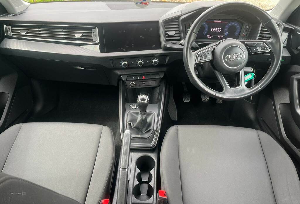Audi A1 30 Tfsi Technik KS69MFA White #3