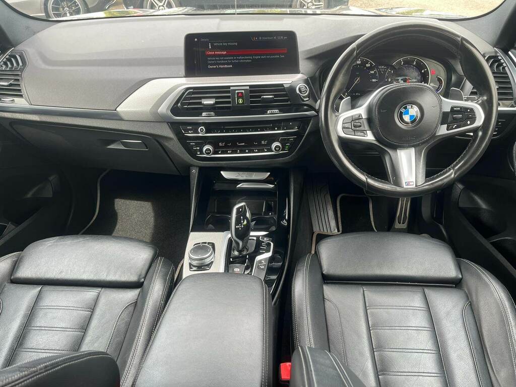 BMW X3 Xdrive20d M Sport Step HS19XOG Black #6