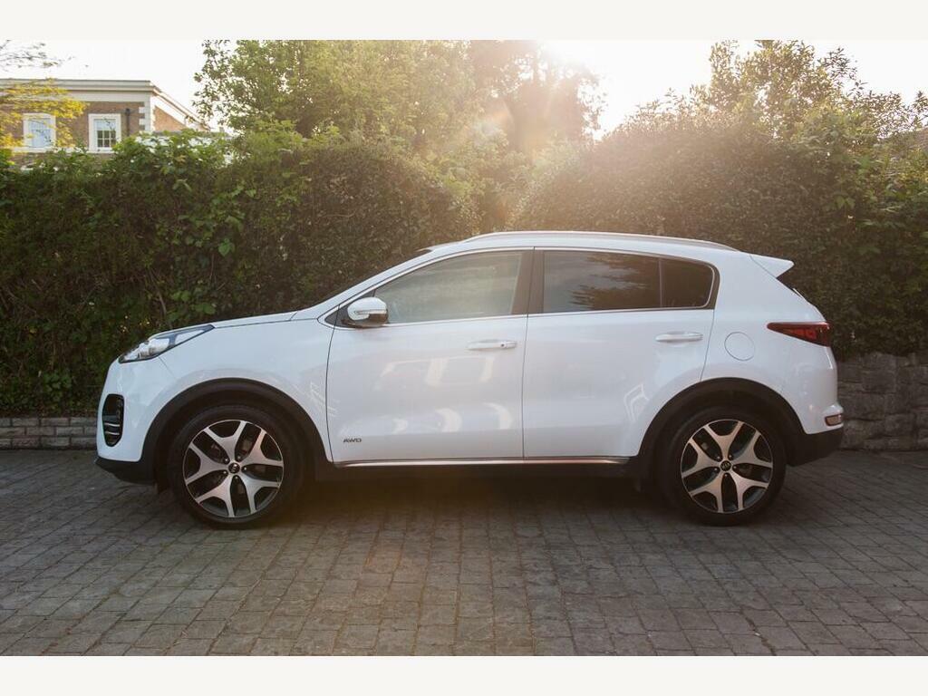 Kia Sportage 1.6 T-gdi Gt-line Dct Awd Euro 6 White #3