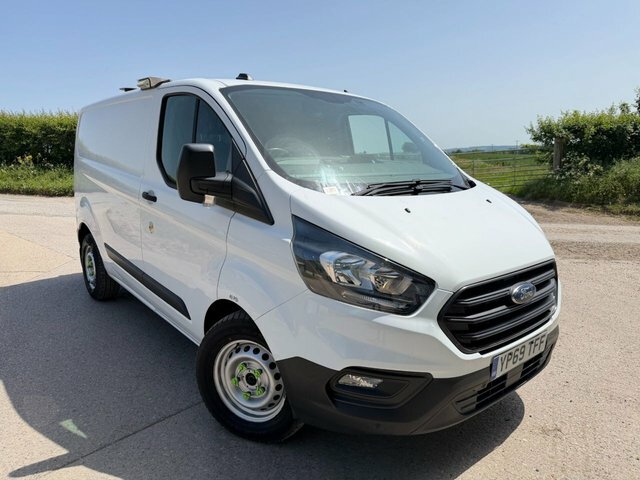 Ford Transit Custom 2020 2.0 320 Ecoblue Leader Panel Van M YP69TFF White #4