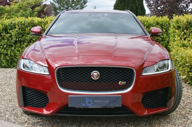 Jaguar XF S 3.0D V6 Sportbrake CN67HUO Red #4