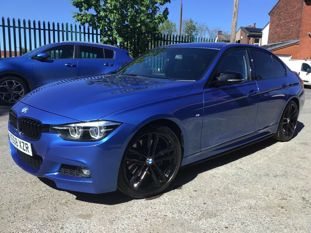 BMW 3 Series 2.0 M Sport Shadow Edition Euro 6 Ss YE68XZR Blue #2