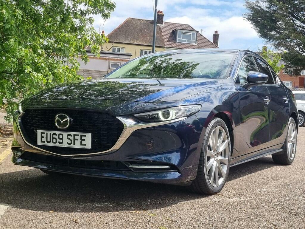 Mazda 3 Saloon 2.0 Skyactiv-x Mhev Sport Lux Euro 6 Ss Blue #5