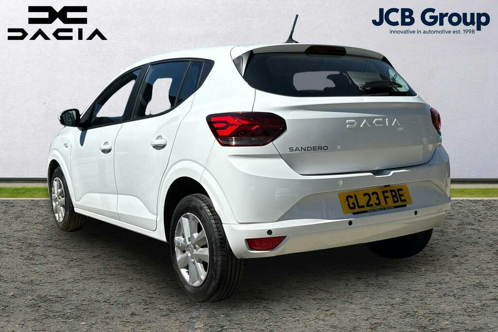 Dacia Sandero 1.0 Tce Expression Hatchback GL23FBE White #3
