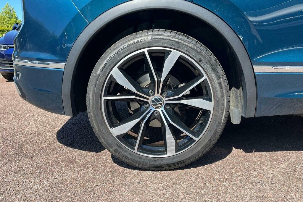 Volkswagen Tiguan 1.5 Tsi R-line Suv Dsg LP73XYZ Blue #5