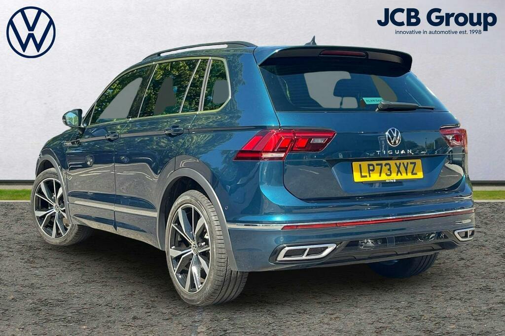 Volkswagen Tiguan 1.5 Tsi R-line Suv Dsg LP73XYZ Blue #3