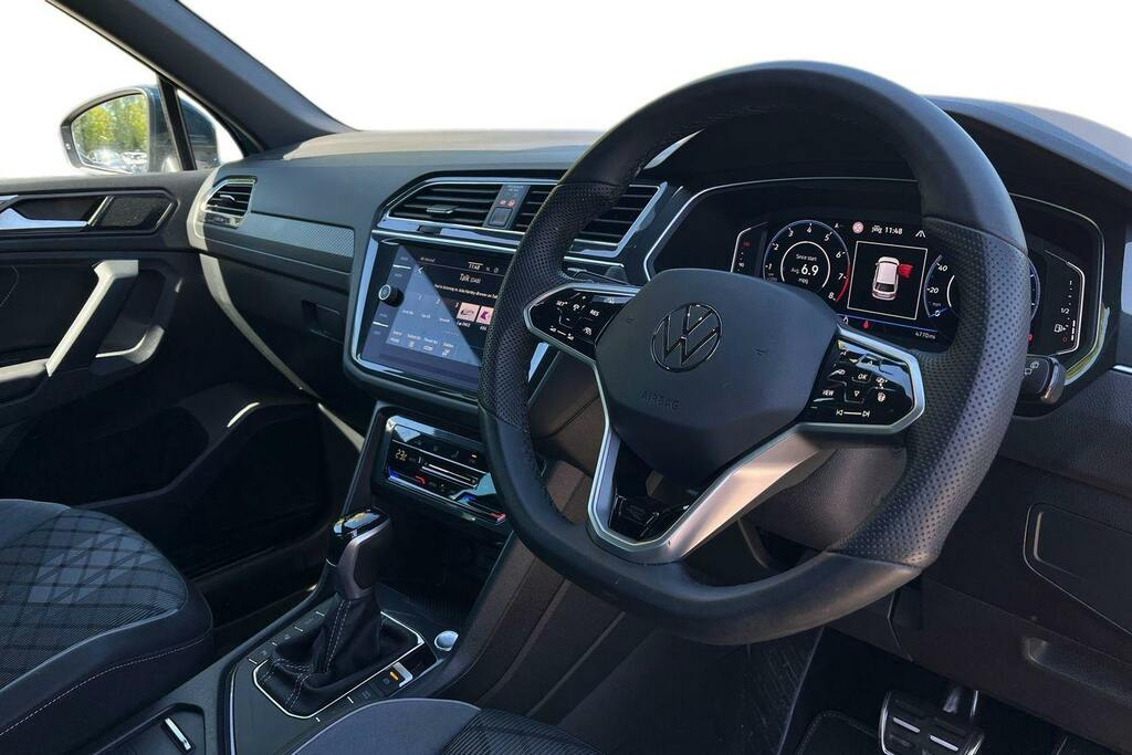 Volkswagen Tiguan 1.5 Tsi R-line Suv Dsg LP73XYZ Blue #6