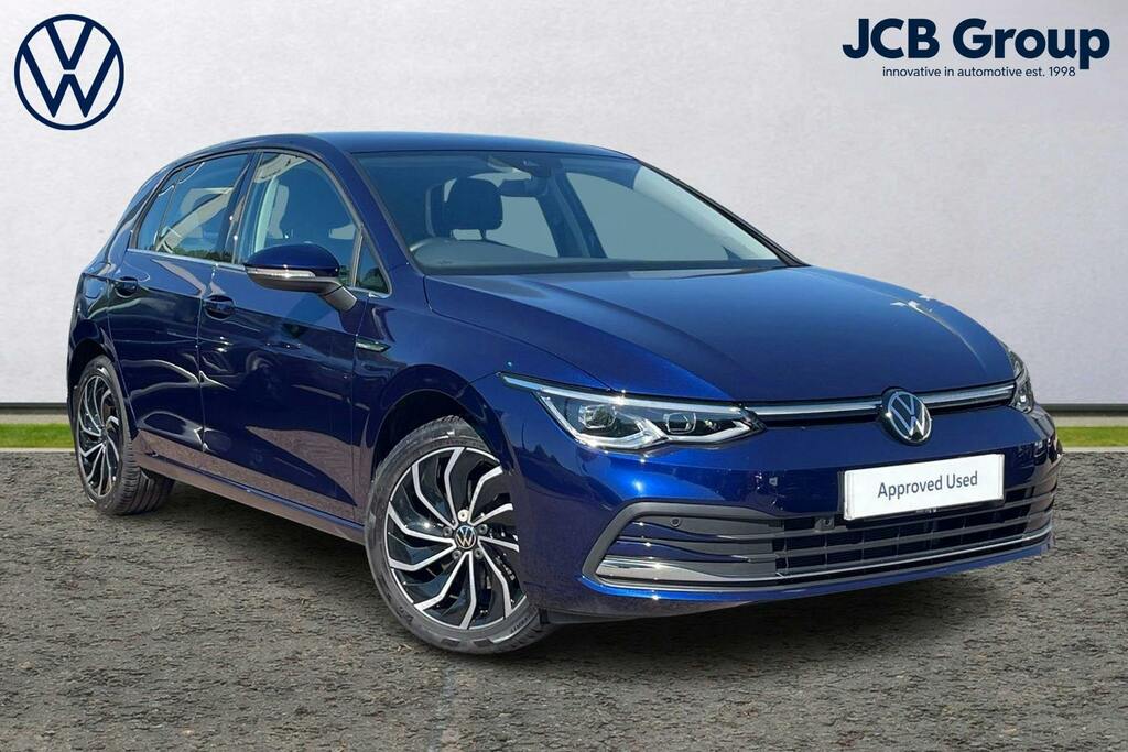 Volkswagen Golf 1.5 Etsi Mhev Style Hatchback Hybrid Ds Blue