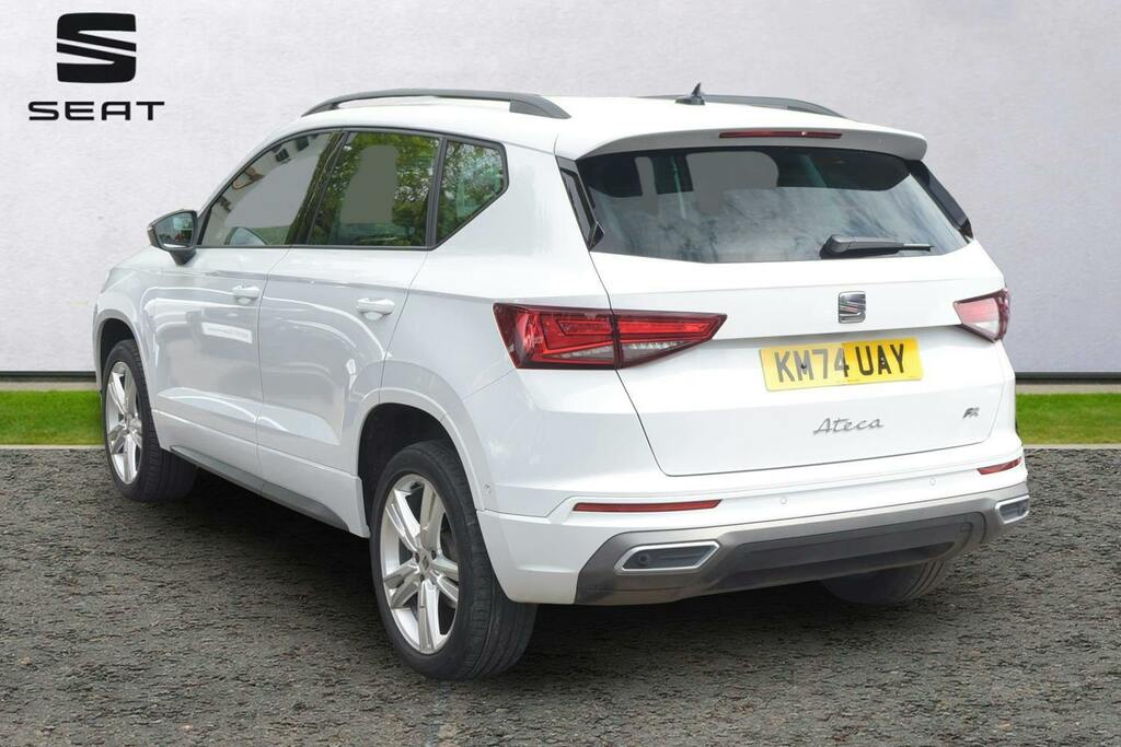 Seat Ateca 1.5 Tsi Evo Fr Suv Dsg KM74UAY White #3