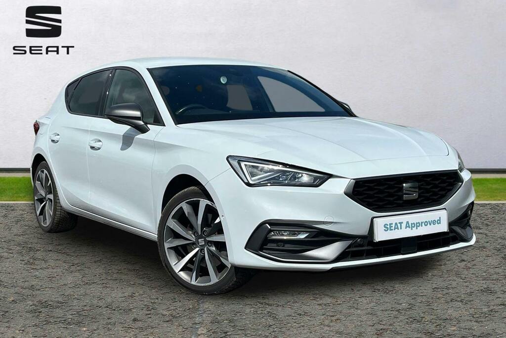 Seat Leon 1.4 Ehybrid 12.8Kwh Fr Sport Hatchback White