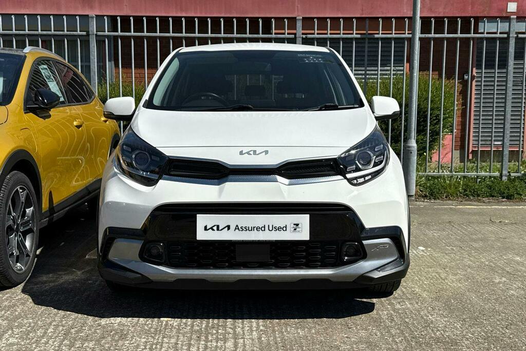 Kia Picanto 1.0 Dpi X Line S Hatchback Amt FY23OTN White #6
