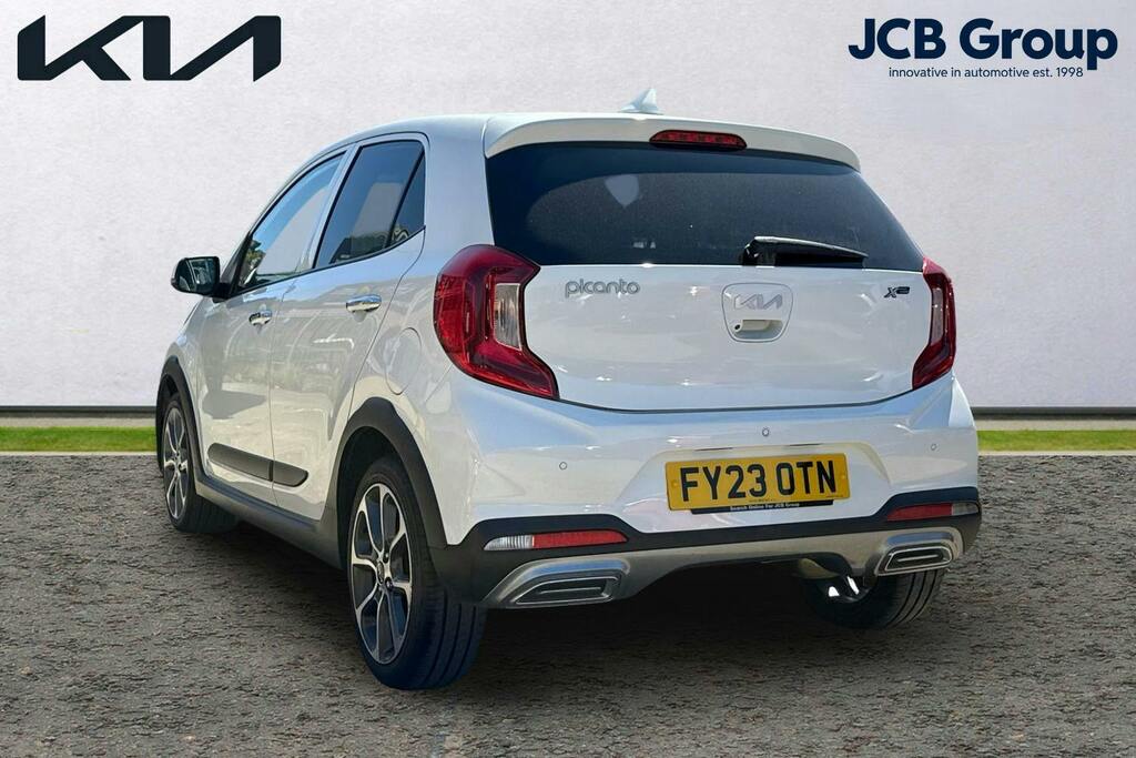 Kia Picanto 1.0 Dpi X Line S Hatchback Amt FY23OTN White #3