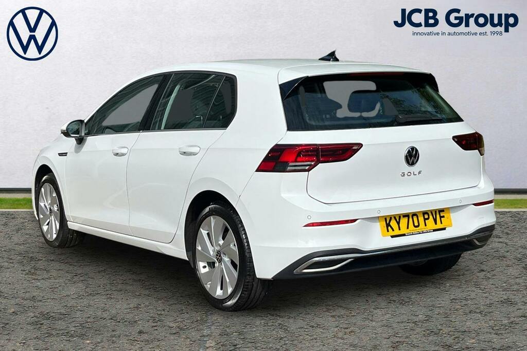 Volkswagen Golf 2.0 Tdi Style Hatchback Dsg KY70PVF White #3