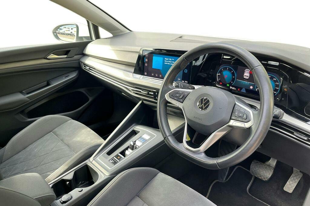 Volkswagen Golf 2.0 Tdi Style Hatchback Dsg KY70PVF White #6