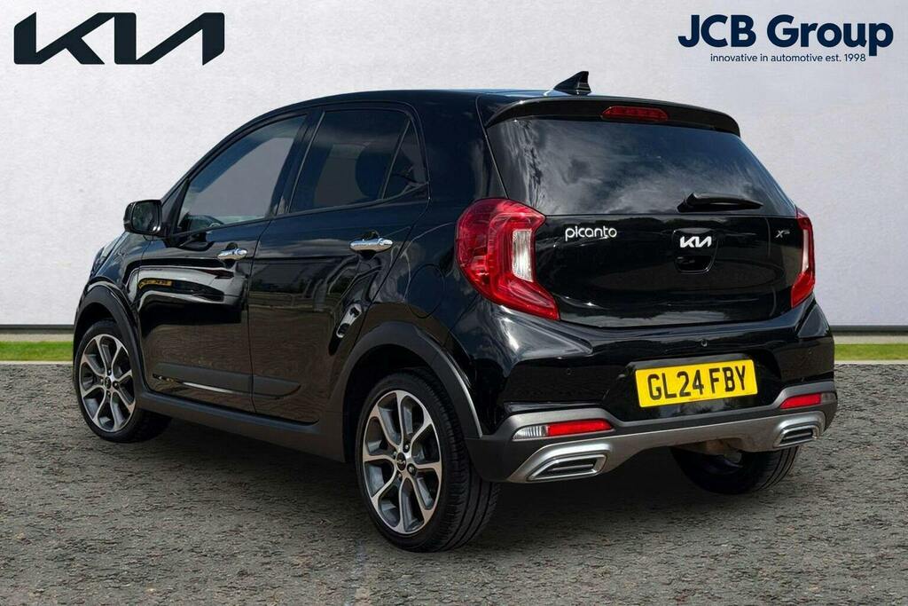 Kia Picanto 1.0 Dpi X Line S Hatchback Amt GL24FBY Black #3