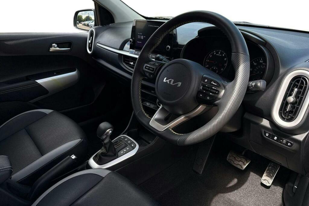 Kia Picanto 1.0 Dpi X Line S Hatchback Amt GL24FBY Black #6