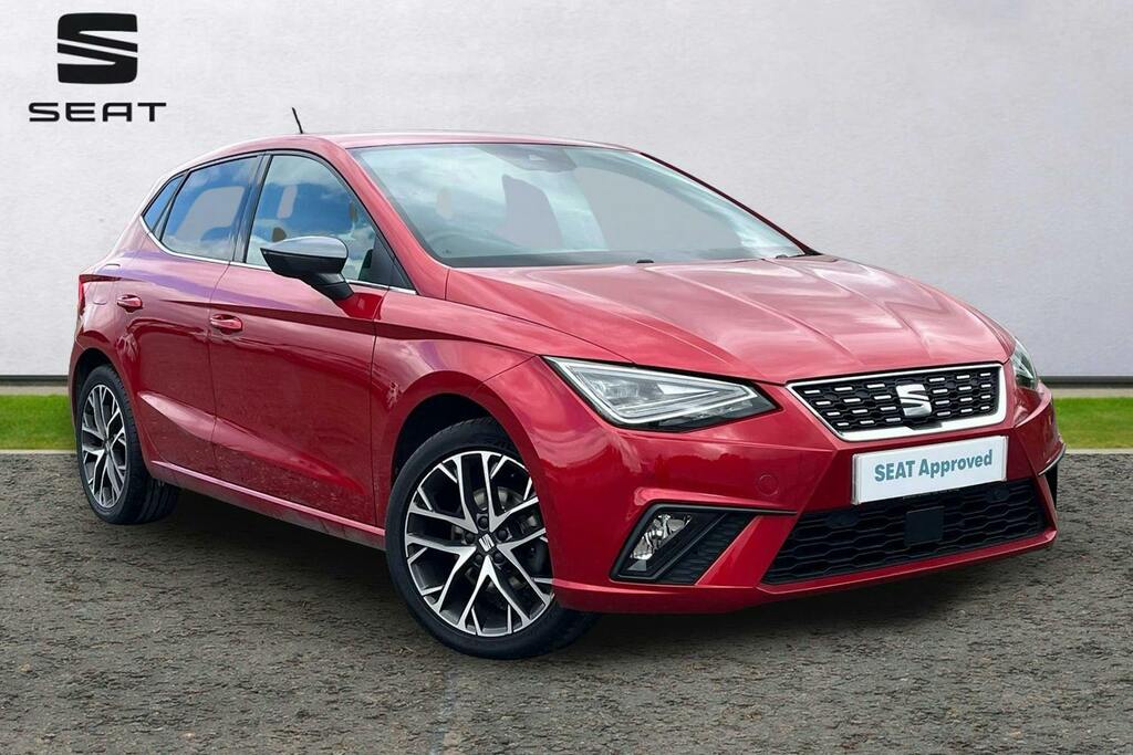 Seat Ibiza 1.0 Tsi Xcellence Lux Hatchback Dsg Red