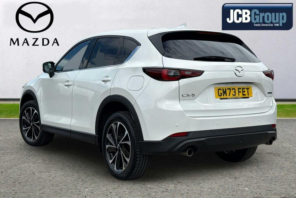 Mazda CX-5 2.0 E Skyactiv G Mhev Exclusive Line Suv Petro GM73FET White #3