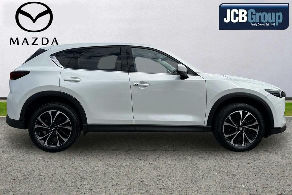 Mazda CX-5 2.0 E Skyactiv G Mhev Exclusive Line Suv Petro GM73FET White #4