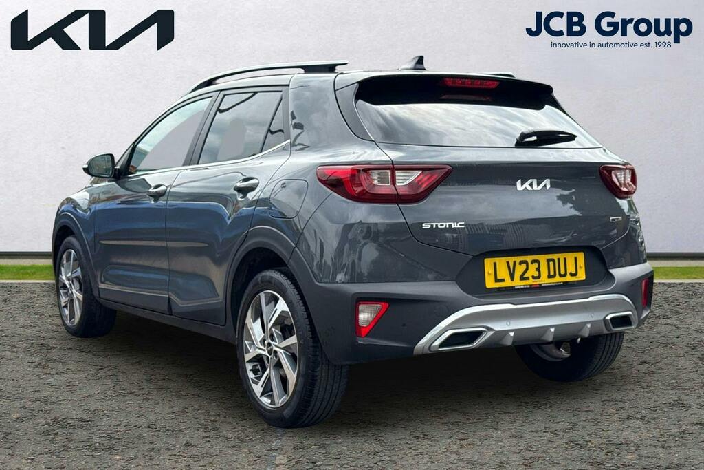 Kia Stonic 1.0 T Gdi Mhev Gt Line S Suv Hybrid Dct LV23DUJ Grey #3