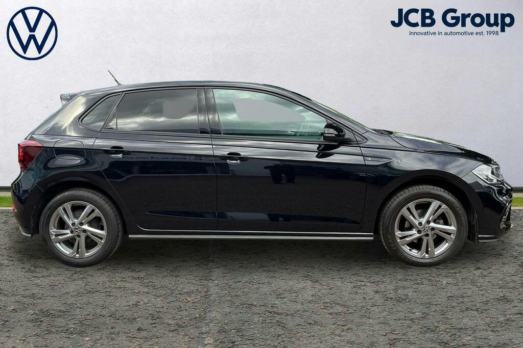 Volkswagen Polo 1.0 Tsi R-line Hatchback Dsg GF24FTE Black #4