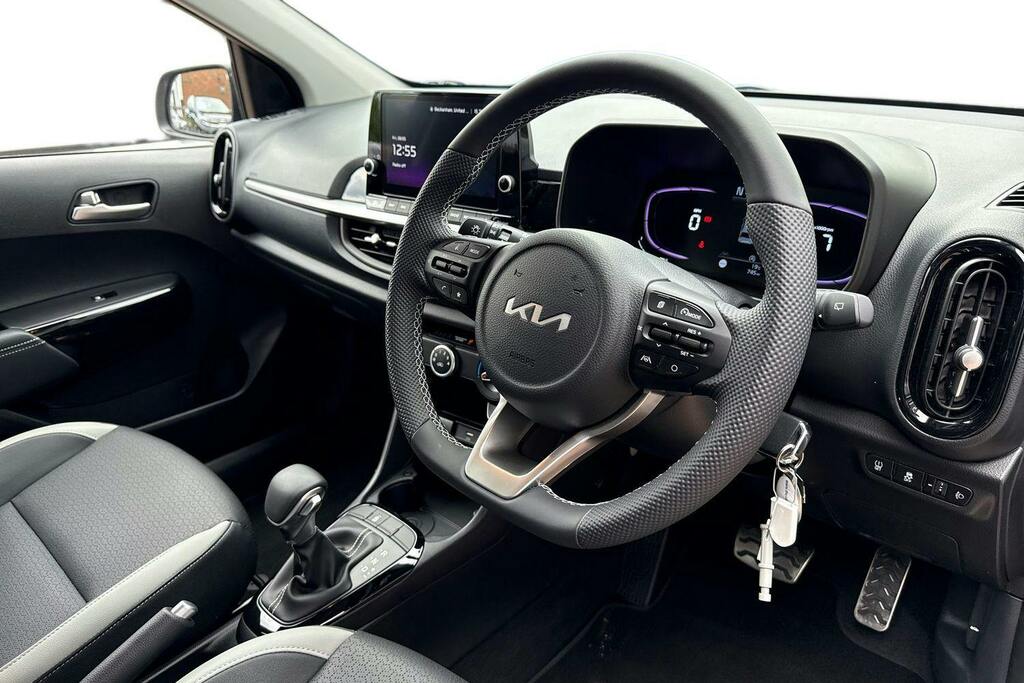 Kia Picanto 1.0 Gt Line Hatchback Amt LX75RPZ Grey #6