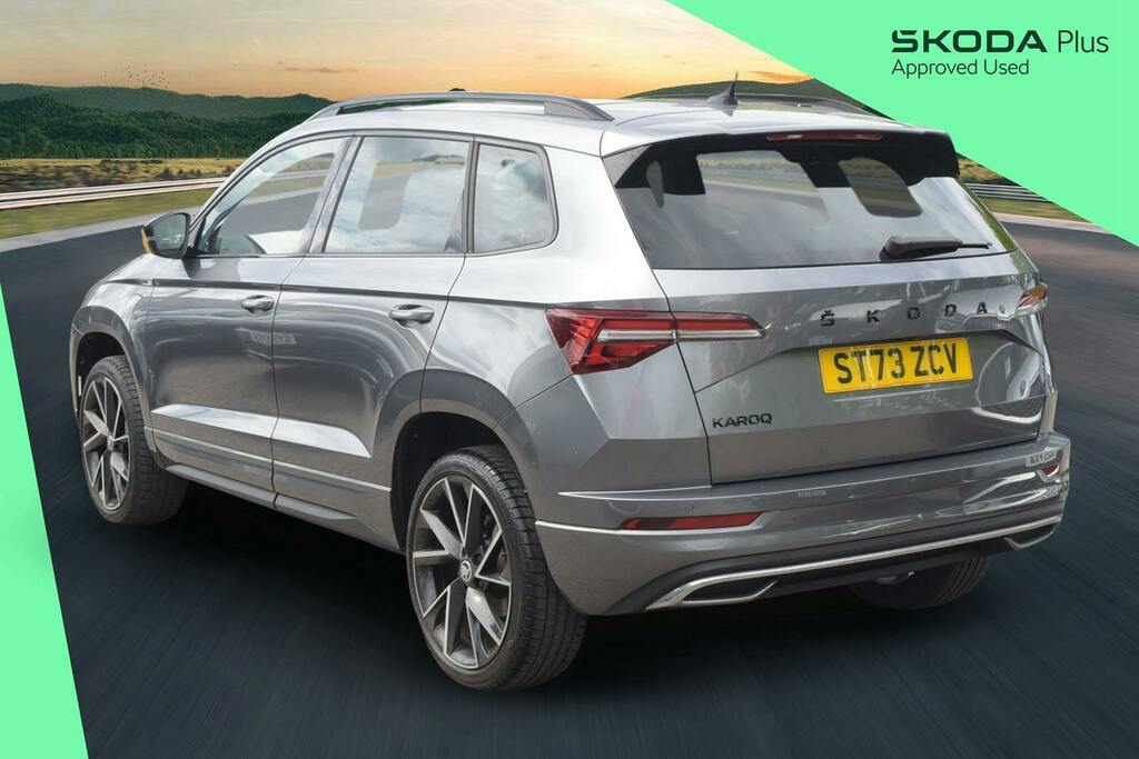 Skoda Karoq 1.5 Tsi Act Sportline Suv Dsg Grey #3