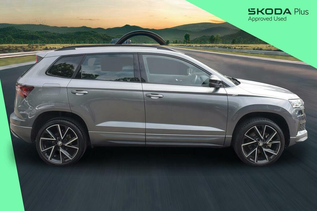 Skoda Karoq 1.5 Tsi Act Sportline Suv Dsg Grey #4