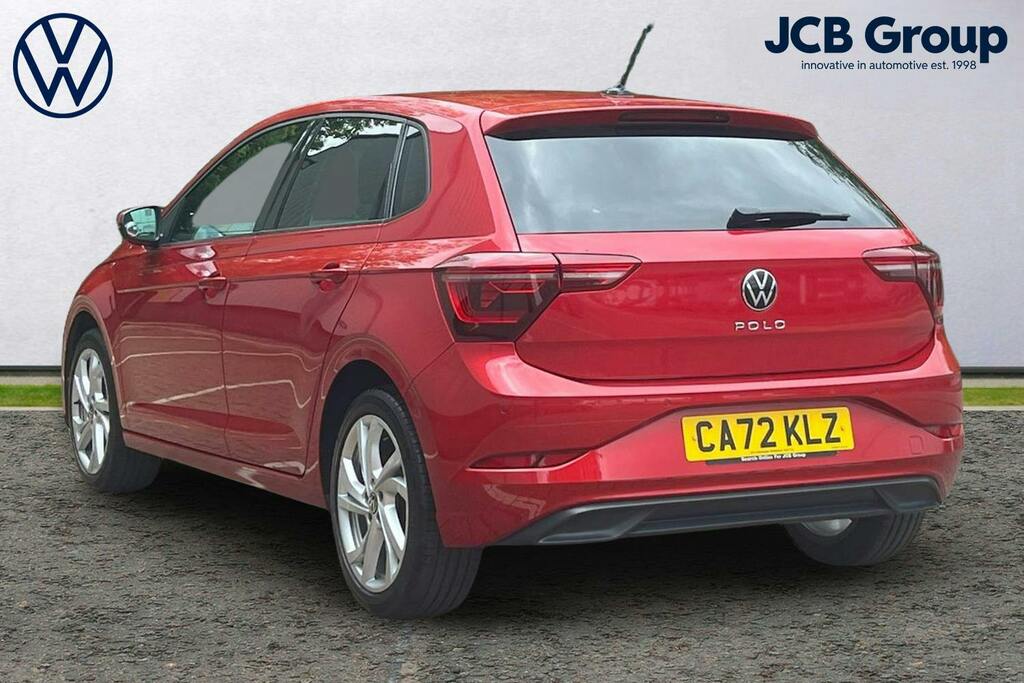 Volkswagen Polo 1.0 Tsi Style Hatchback CA72KLZ Red #3