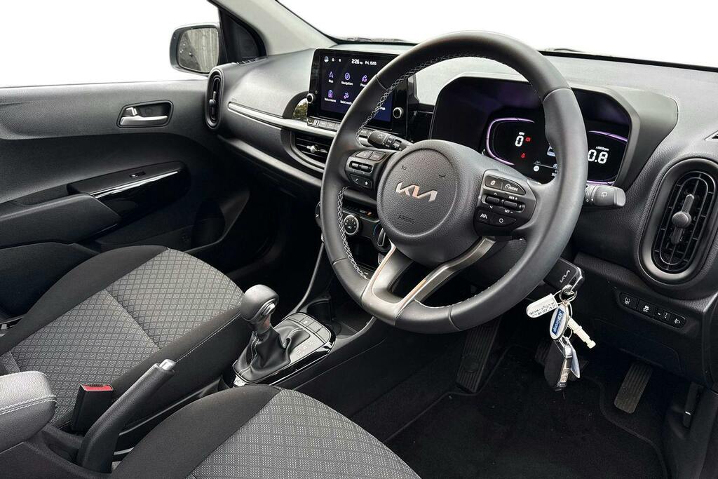 Kia Picanto 1.0 Pure Hatchback Amt LV75HCU Blue #6